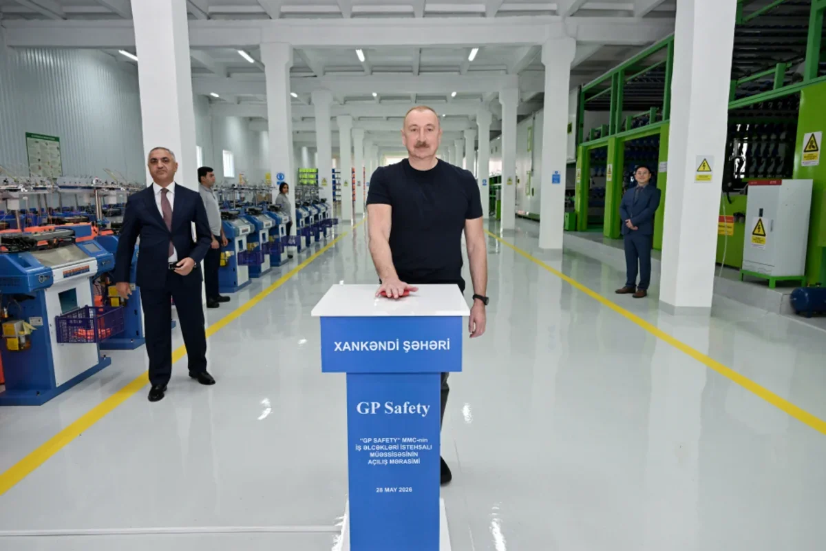 Xankəndidə iş əlcəkləri istehsalı müəssisəsinin açılışı olub