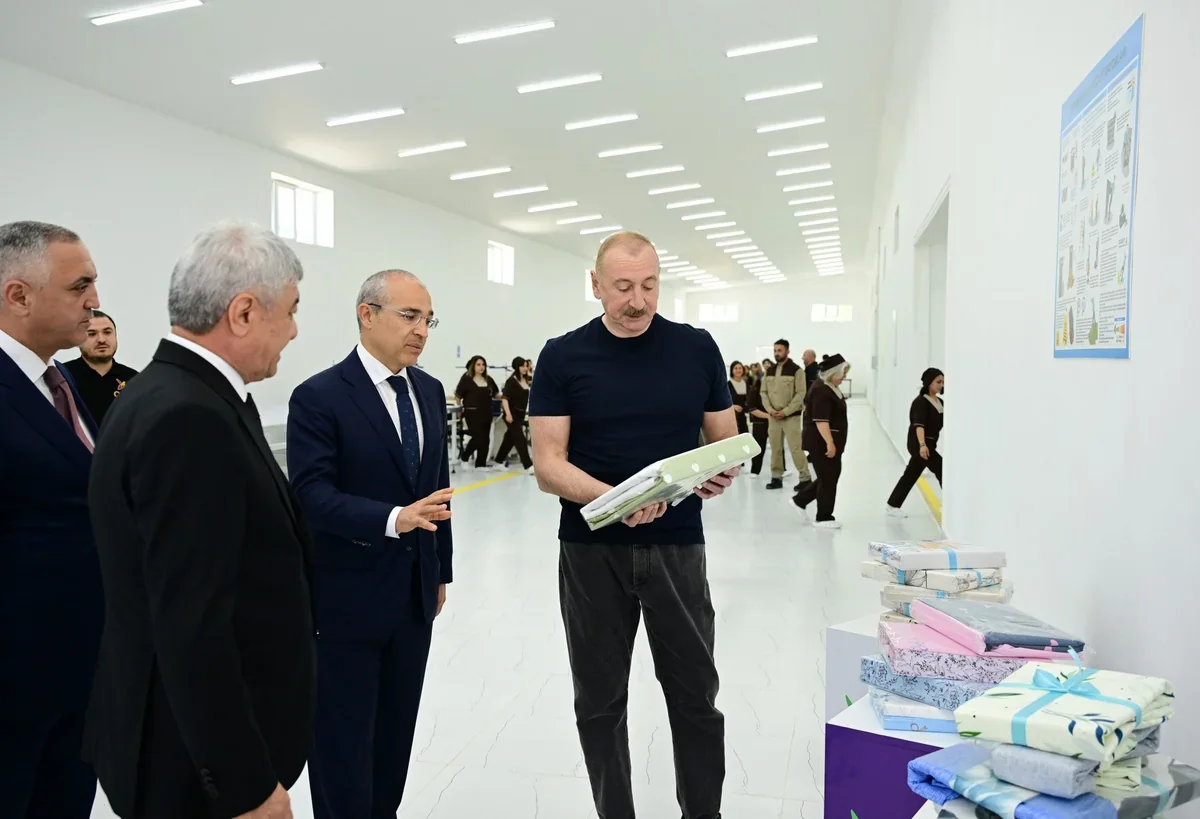 Xocalıda "Qarabağ Tekstil Evi" MMC istifadəyə verilib