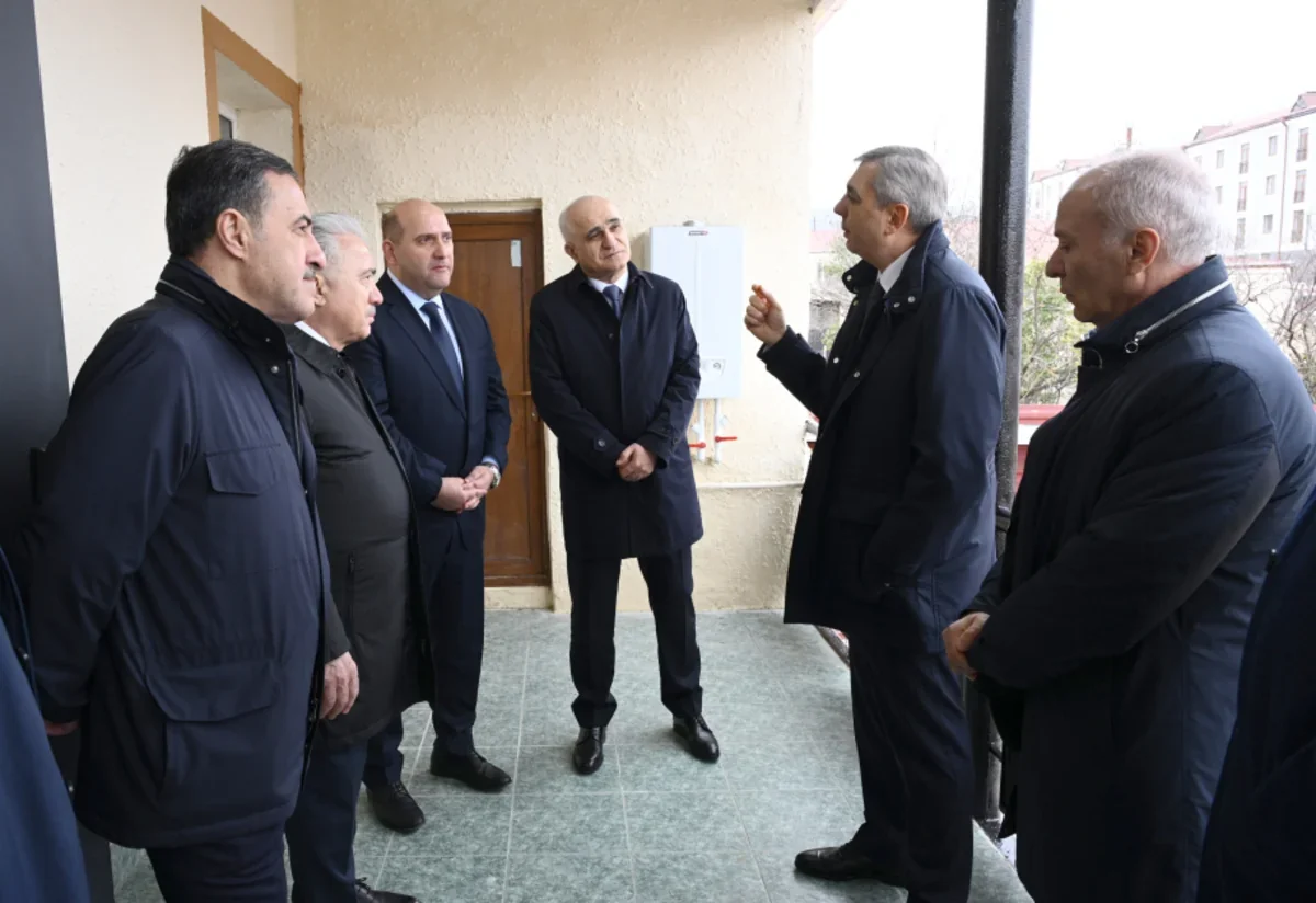 Renovated houses inspected in Azerbaijan's Khojavand