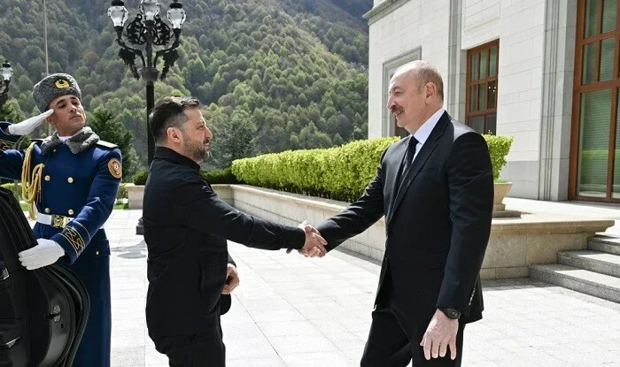 Zelenski İlham Əliyevə təşəkkür etdi