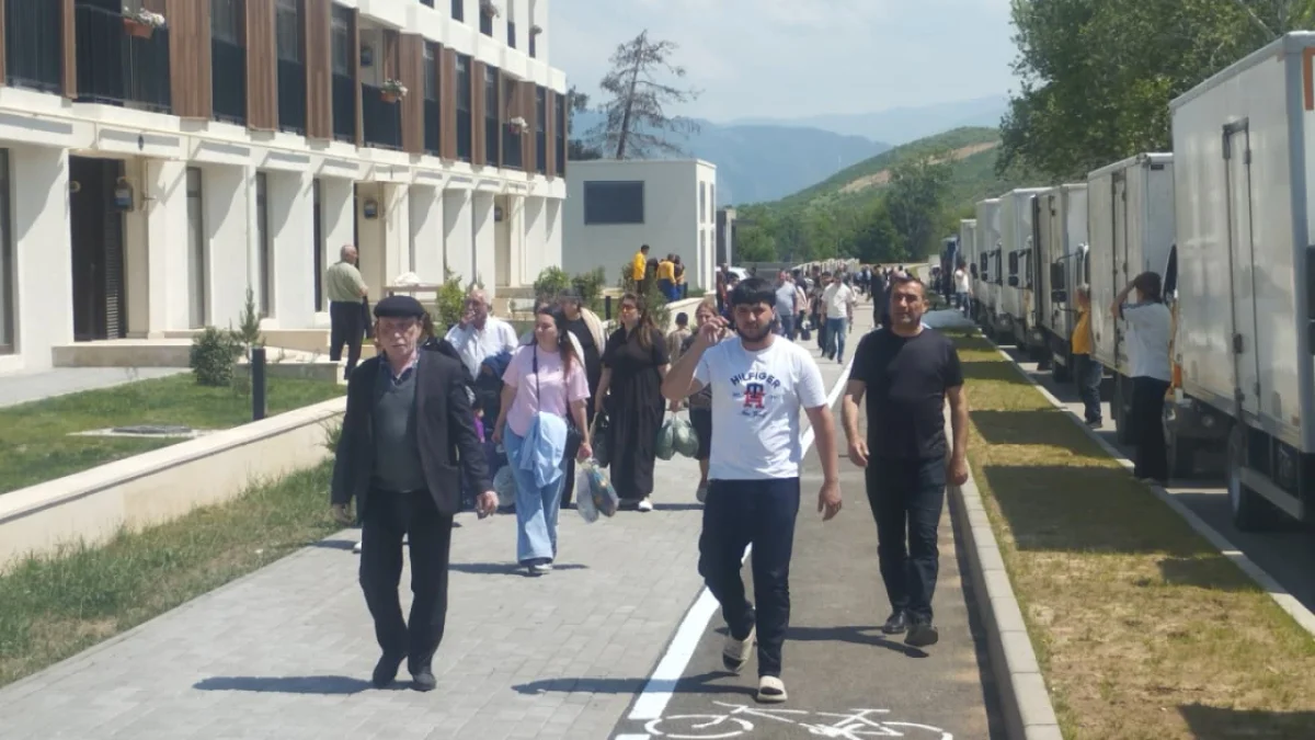 Zəngilana növbəti köç karvanı çatdı