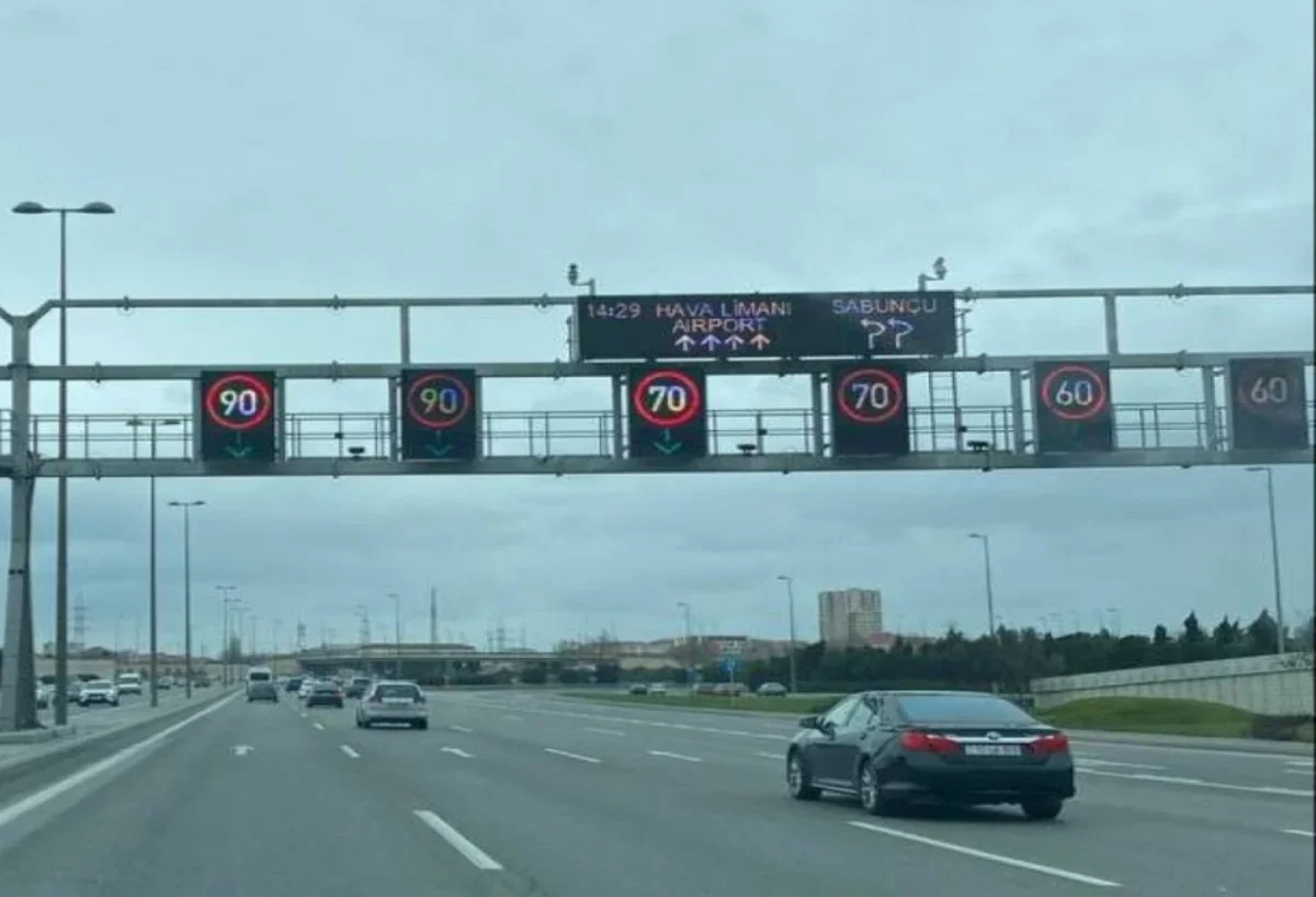 Zığ yolunda sürət həddi endirildi