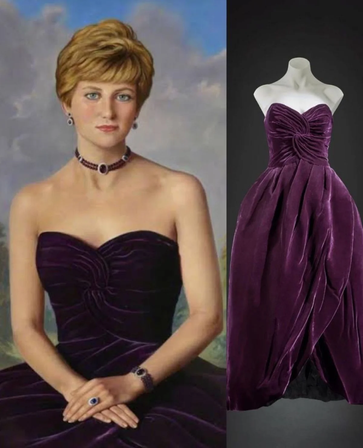 Şəhzadə Diananın geyimi satıldı